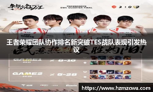 王者荣耀团队协作排名新突破TES战队表现引发热议